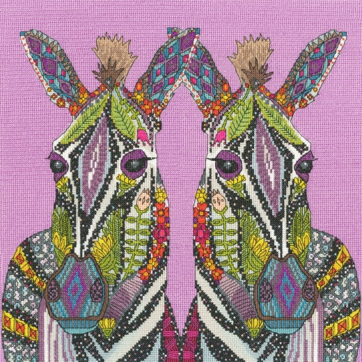 Bothy Threads Sharon Turner - Jewelled Zebras