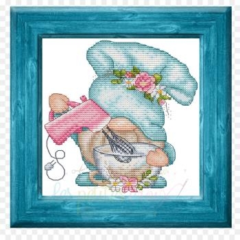 Cook Gnome - Les Petites Croix De Lucie (Stickvorlage)