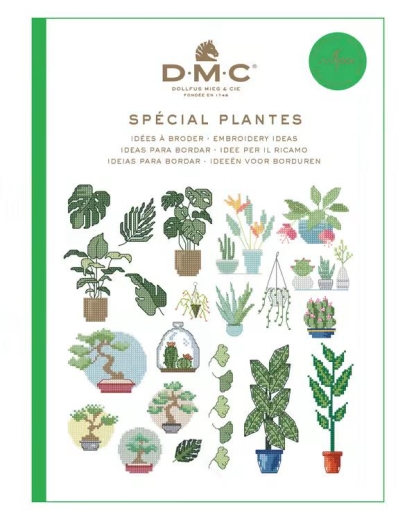 Stickheft DMC - Special Plantes