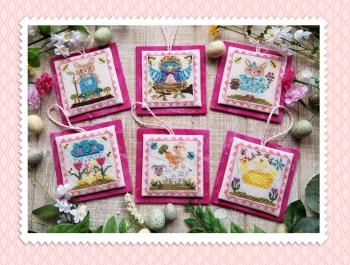 Stickvorlage Waxing Moon Designs - Spring Littles