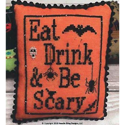 Needle Bling Designs - Eat Drink & Be Scary (Ausverkauf)