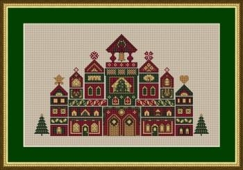 Christmas Celebration - Happiness Is Heartmade (Stickvorlage)
