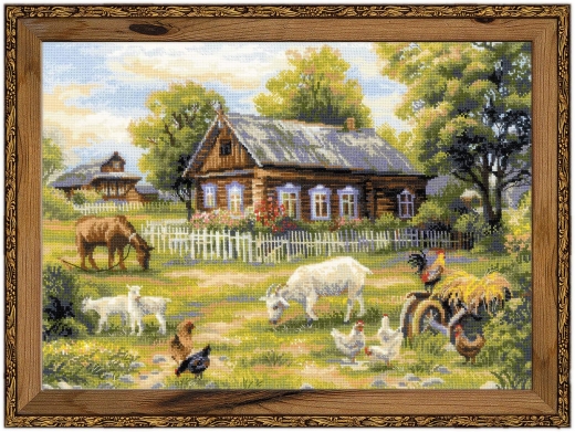 Riolis - Stickbild Afternoon in the Country