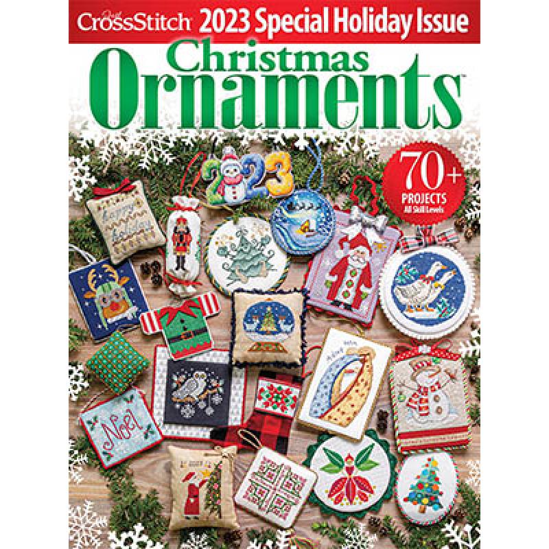 Just Cross Stitch Christmas Ornaments 2023