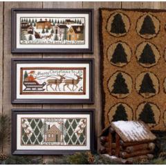 Prairie Schooler - Home For Christmas (Stickvorlage)