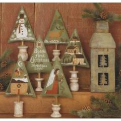 Prairie Schooler - Christmas Trees II (Stickvorlage)