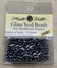 Mill Hill Seed Beads 00081 Jet Ø 2,2 mm