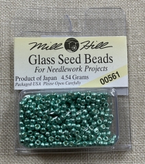 Mill Hill Seed Beads 00561 - Ice Green Ø 2,2 mm (Ersatz für Magnifica 10030)