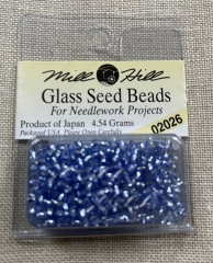 Mill Hill Seed Beads 02026 - Crystal Blue Ø 2,2 mm (Ersatz für Magnifica 10116)