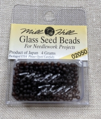 Mill Hill Seed Beads 02050 - Matte Chocolate Ø 2,2 mm