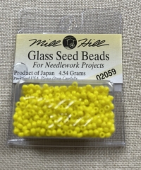 Mill Hill Seed Beads 02059 - Crayon Yellow Ø 2,2 mm