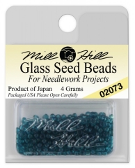 Mill Hill Seed Beads 02073 - Matte Dark Teal Ø 2,2 mm