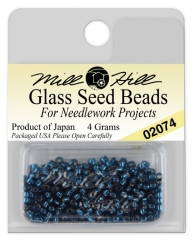 Mill Hill Seed Beads 02074 - Brilliant Teal Ø 2,2 mm