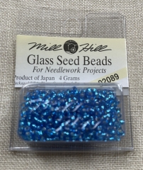 Mill Hill Seed Beads 02089 - Brilliant Sea Blue Ø 2,2 mm (Ersatz für Magnifica 10059)