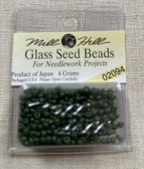 Mill Hill Seed Beads 02094 - Opaque Moss Ø 2,2 mm