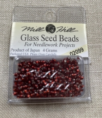 Mill Hill Seed Beads 02099 - Ruby Ø 2,2 mm
