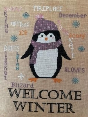 Stickvorlage Romys Creations Welcome Winter