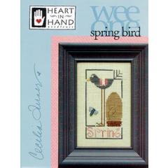Heart In Hand Needleart - Wee One: Spring Bird