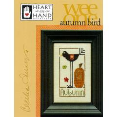 Heart In Hand Needleart - Autumn Bird