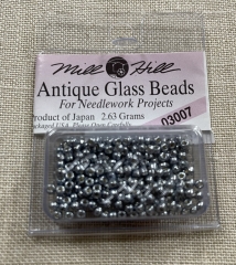 Mill Hill Seed-Antique Beads - 03007 Silver Moon Ø 2,2 mm
