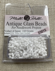Mill Hill Seed-Antique Beads - 03015 Snow White Ø 2,2 mm