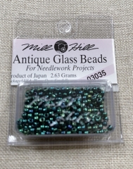 Mill Hill Seed-Antique Beads - 03035 Royal Green Ø 2,2 mm