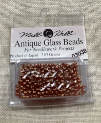 Mill Hill Seed-Antique Beads - 03038 Antique Ginger Ø 2,2 mm
