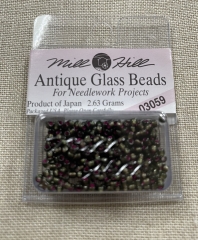 Mill Hill Seed-Antique Beads - 03059 Green Velvet Ø 2,2 mm