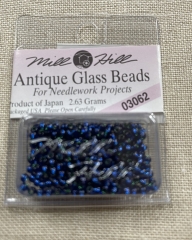Mill Hill Seed-Antique Beads - 03062 Blue Velvet Ø 2,2 mm