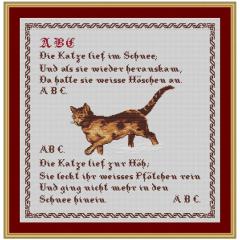 Kreuzstich-Insider - ABC, die Katze...
