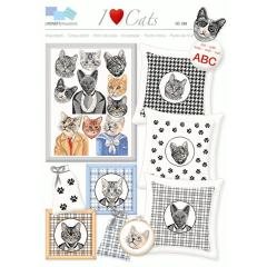 Lindners Kreuzstiche - I love Cats