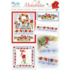 Lindner's Kreuzstiche - Mohnblüten