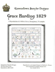 Stickvorlage Queenstown Sampler Designs - Grace Harding 1829