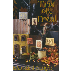 Trix Or Treat - Blackbird Designs (Stickvorlage)