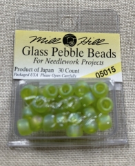 Mill Hill Pebble Beads 05015 Frosted Citrus Ø 5,5 mm