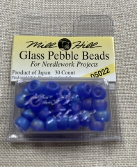 Mill Hill Pebble Beads 05022 Frosted Opal Capri Ø 5,5 mm