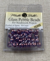 Mill Hill Pebble Beads - 05202 Amethyst Ø 5,5 mm