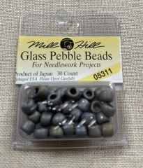 Mill Hill Pebble Beads - 05311 Pebble Gray Ø 5,5 mm