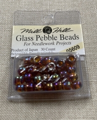 Mill Hill Pebble Beads - 05609 Opal Smokey Topaz Ø 5,5 mm