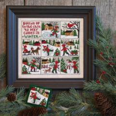 Prairie Schooler - Button Up (Stickvorlage)