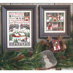 Prairie Schooler - December (Stickvorlage)