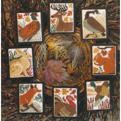 Prairie Schooler - Fall Fields (Stickvorlage)