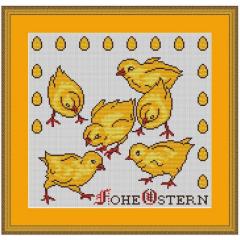 Kreuzstich-Insider - Kükenschar