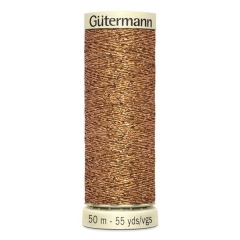 Gütermann Metalleffekt-Faden W 331 - Farbe 36 kupfer