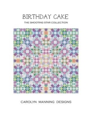 Stickvorlage CM Designs - Shooting Star Collection Birthday Cake