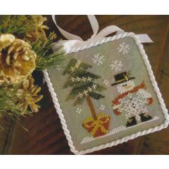 Little House Needleworks - 2010 Ornament Hes A Flake