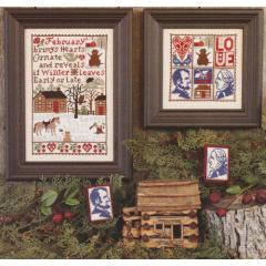 Prairie Schooler - February (Stickvorlage)