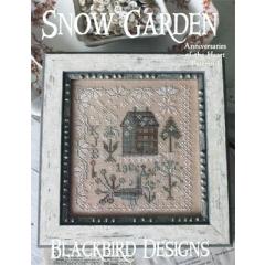 Stickvorlage Blackbird Designs - Anniversaries of the Heart 1 Snow Garden