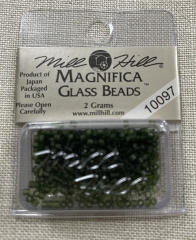 Mill Hill Magnifica Beads - 10097 Matte Olive Ø 1,65 mm