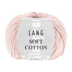 Lang Yarns Soft Cotton - Farbe 0009 rosa
